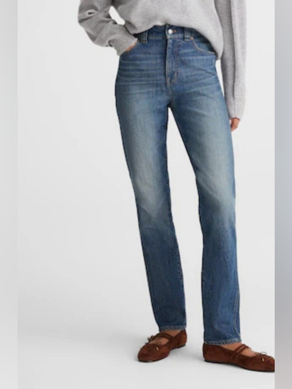 Madewell NWT Mid-rise Perfect Vintage Jeans NWT Rough Hem